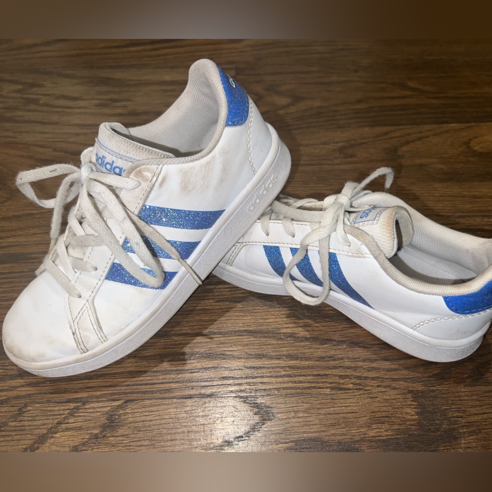 Adidas Grand Court Sneakers -‎ size 13k - Picture 3 of 6
